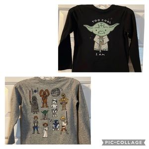 Gap Star Wars Long Sleeve T-shirt bundle (2)